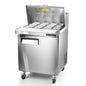 HECMAC 27" W Commercial Salad Prep Table - Mega