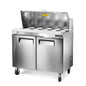 HECMAC 36" W Commercial Salad Prep Table