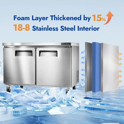 HECMAC 48" Commercial Freezer