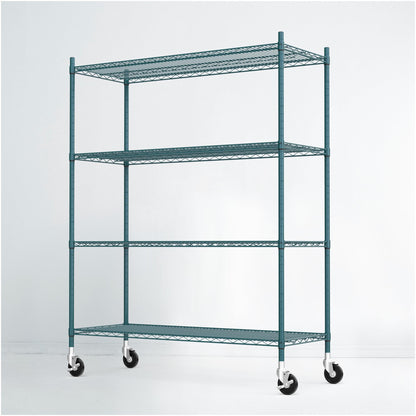 Wire Shelving Unit with Wheels