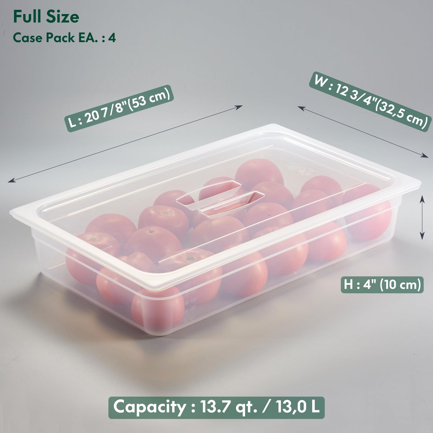 Translucent Food Pans
