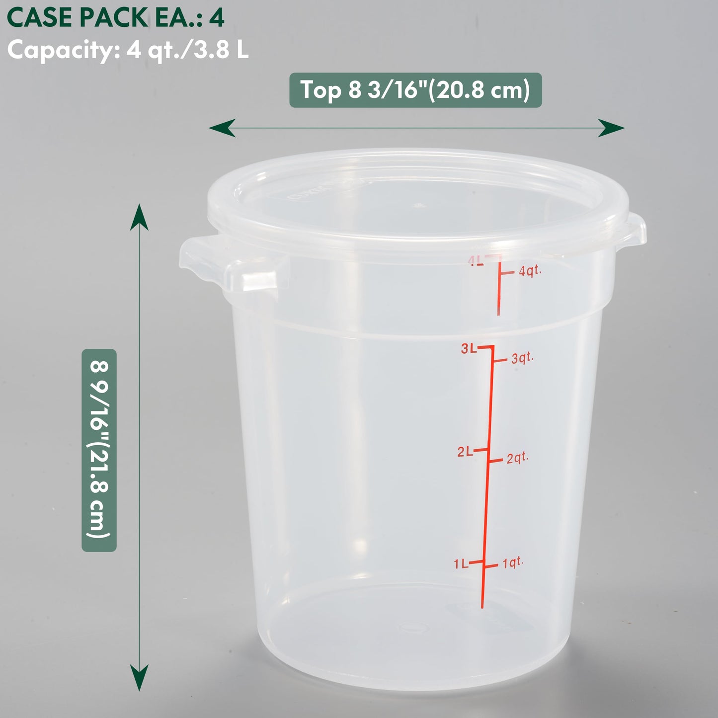 Round Food Storage Container