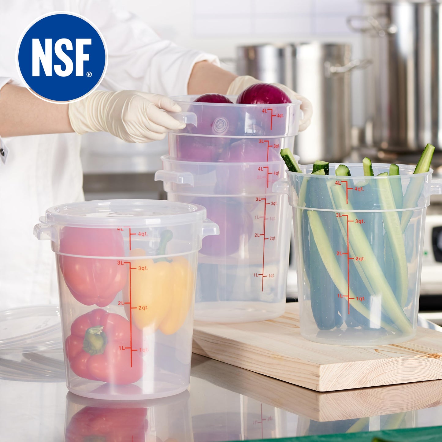 Round Food Storage Container
