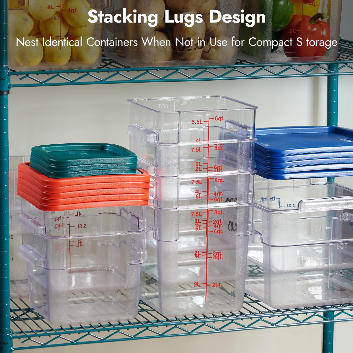 Square Food Storage Container