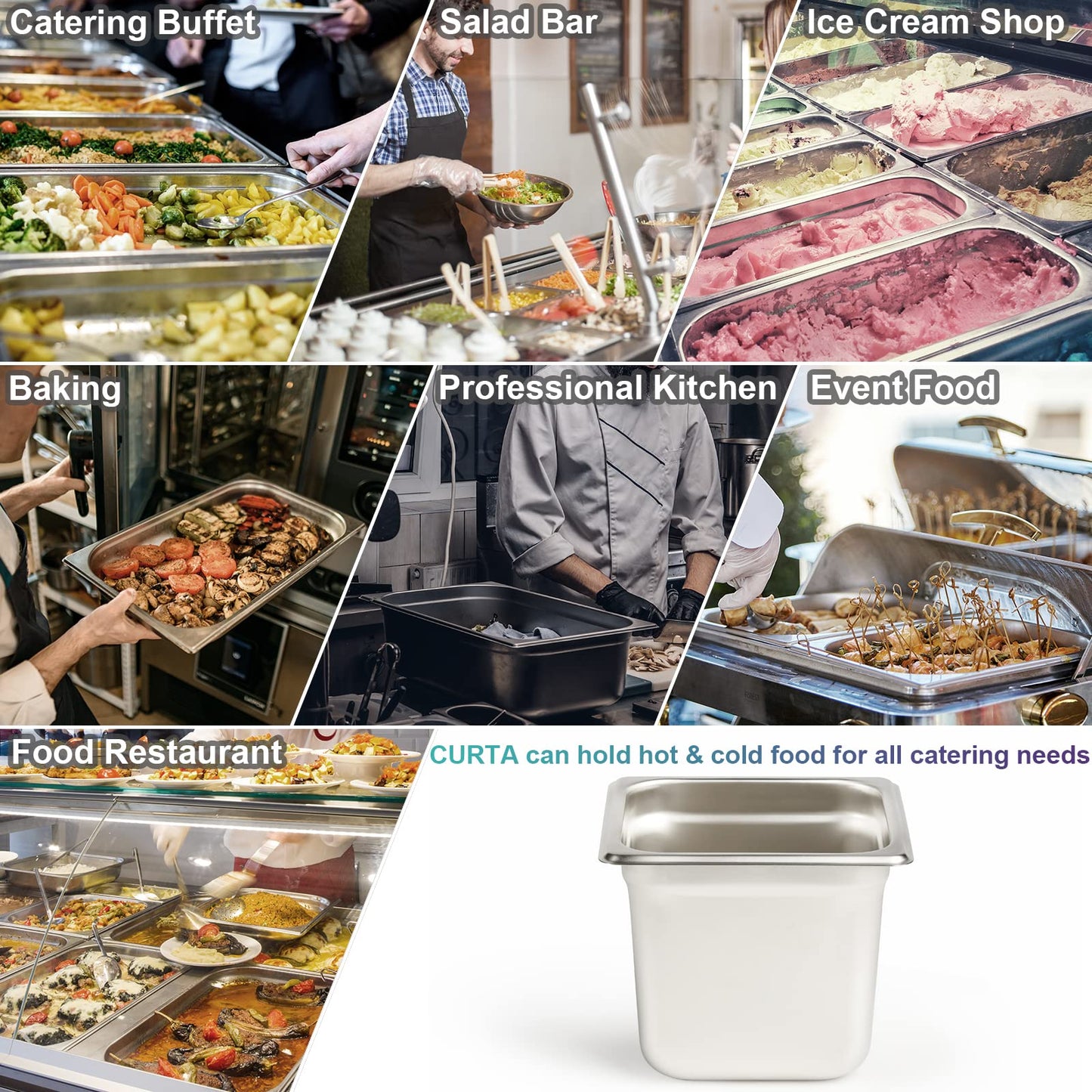 Stainless Steel Hotel Pans