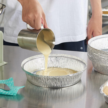 Round Aluminum Foil Pans with Clear Lids