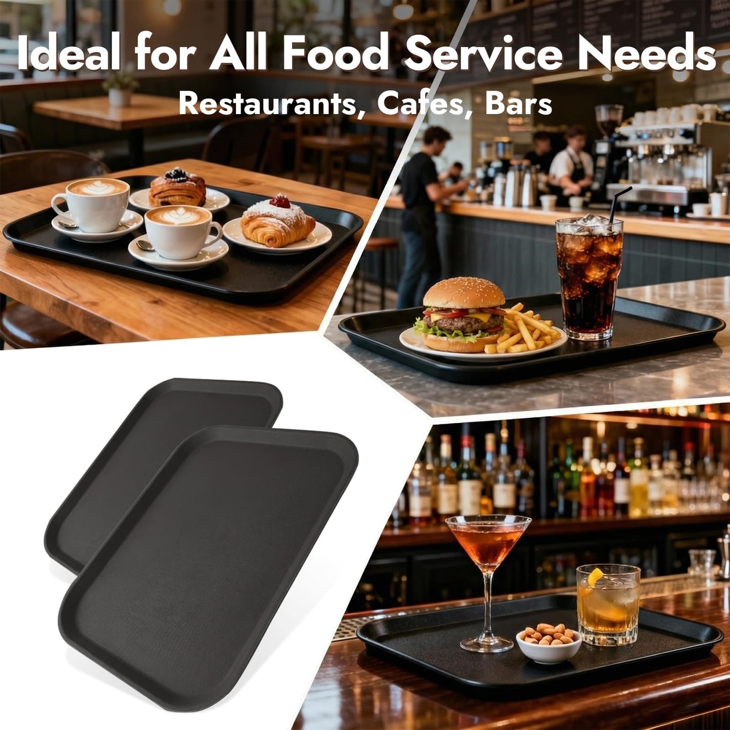 Non-Slip Trays