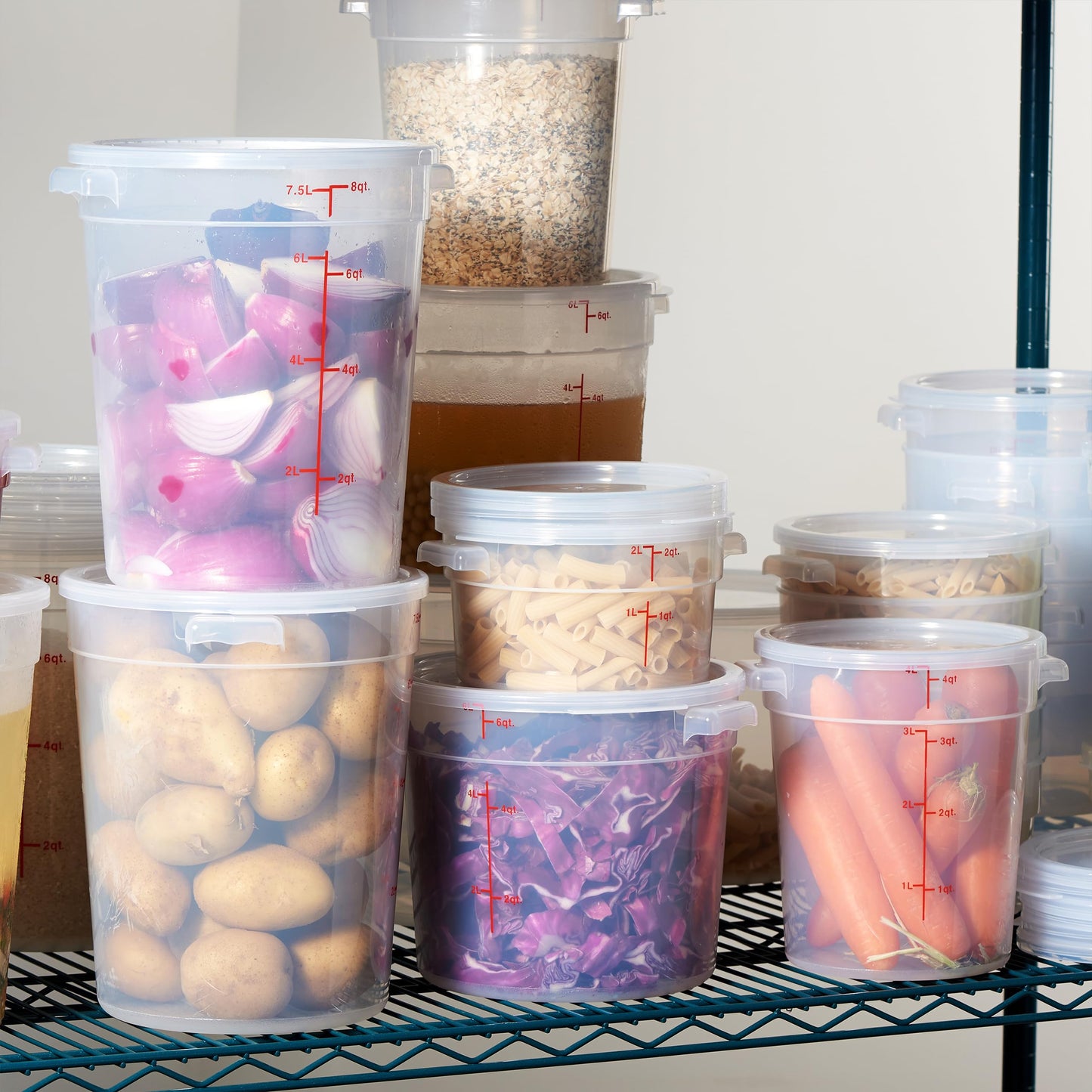 Round Food Storage Container