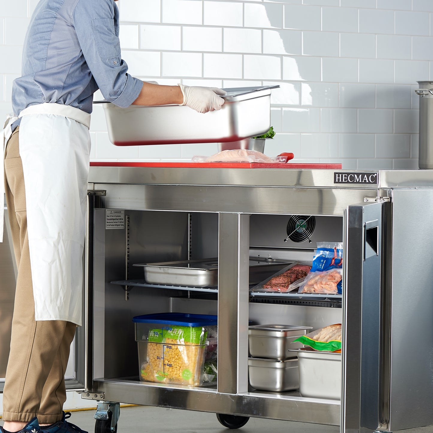 HECMAC 48" Commercial Freezer